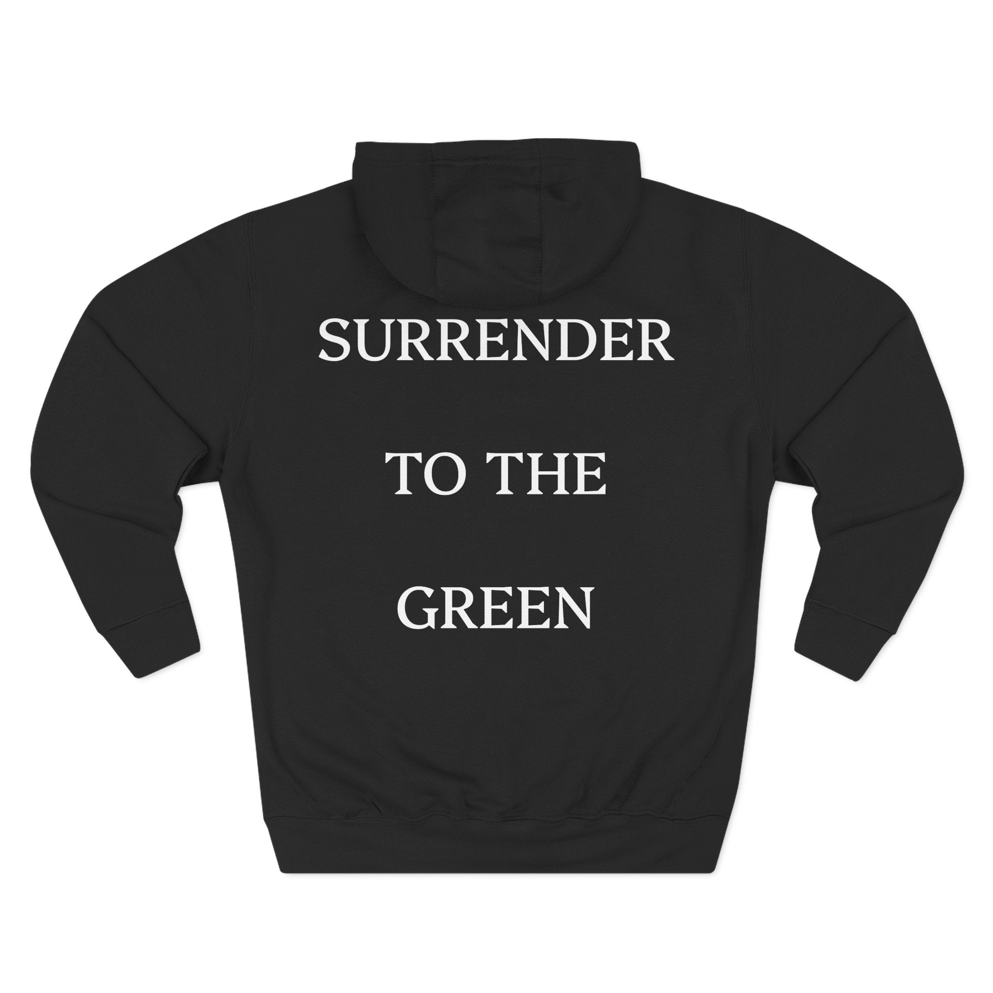 SURRENDER TO THE GREEN | Plant Leaf Monogram, Botanical Streetwear