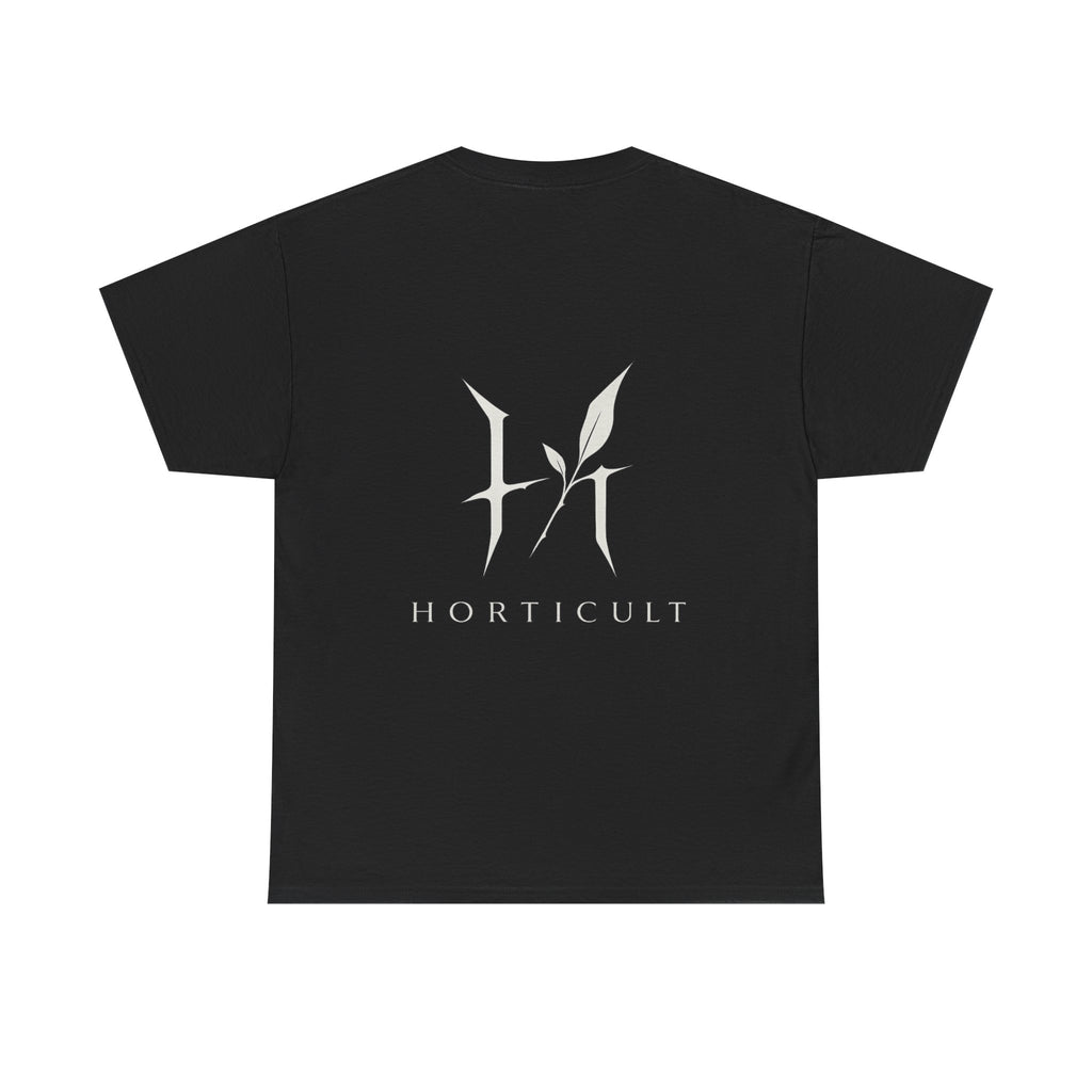 Horticult Logo Tee | H Letter Botanical Design T-Shirt