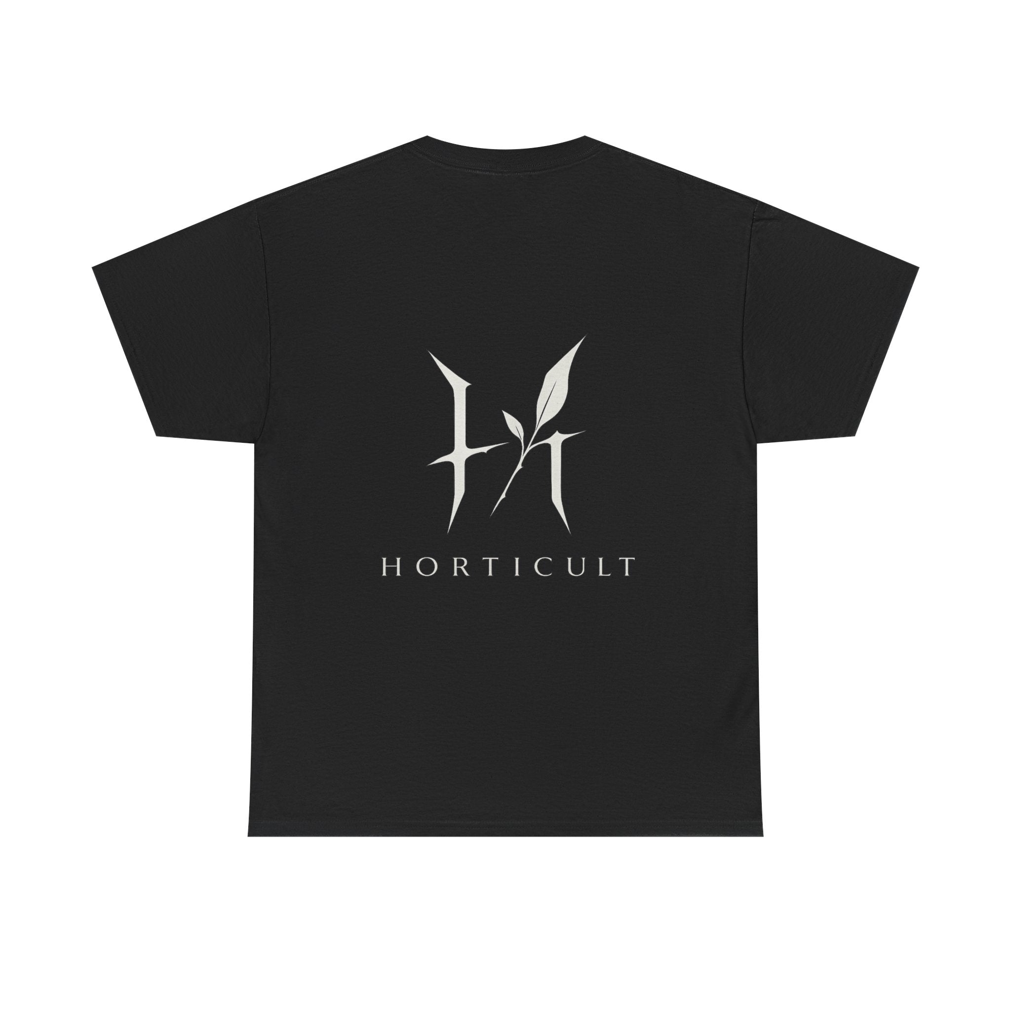 Horticult Logo Tee | H Letter Botanical Design T-Shirt