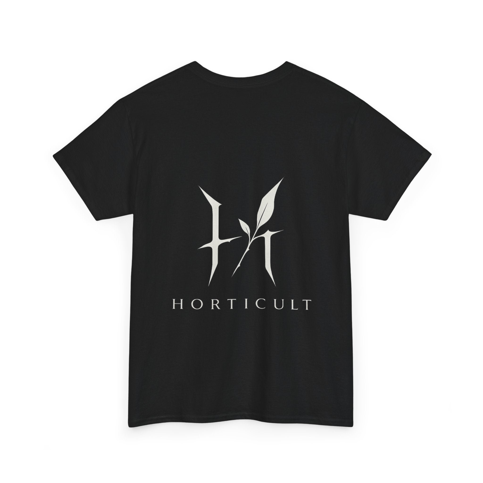 Horticult Logo Tee | H Letter Botanical Design T-Shirt