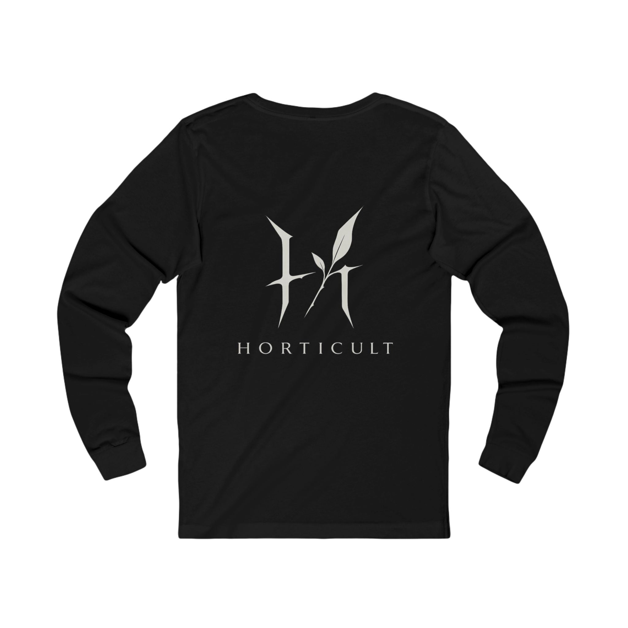 Horticult logo long sleeve tee | Plant logo shirt