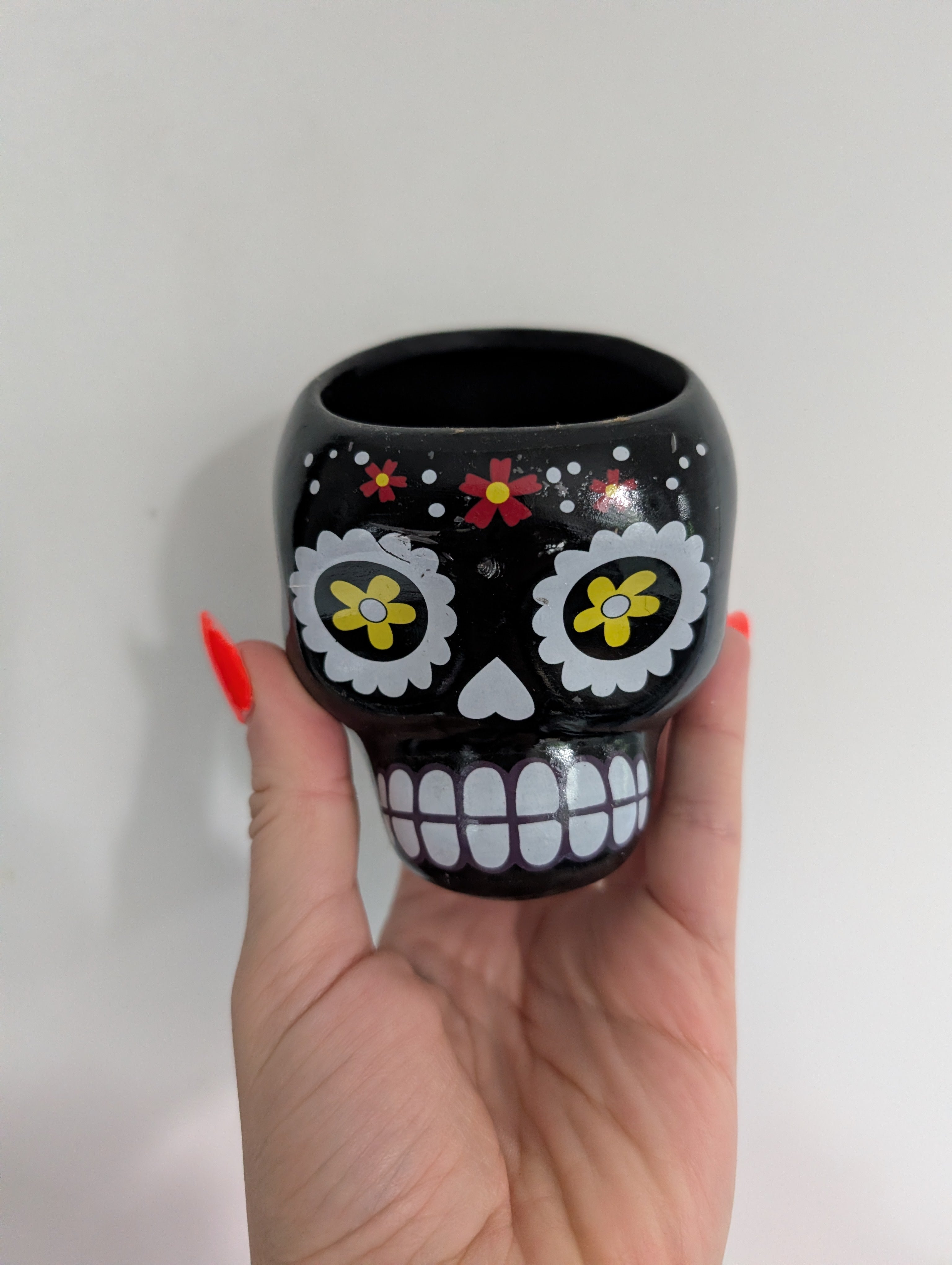 6cm Sugar Skull Planter