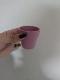 6cm pink terracotta planter