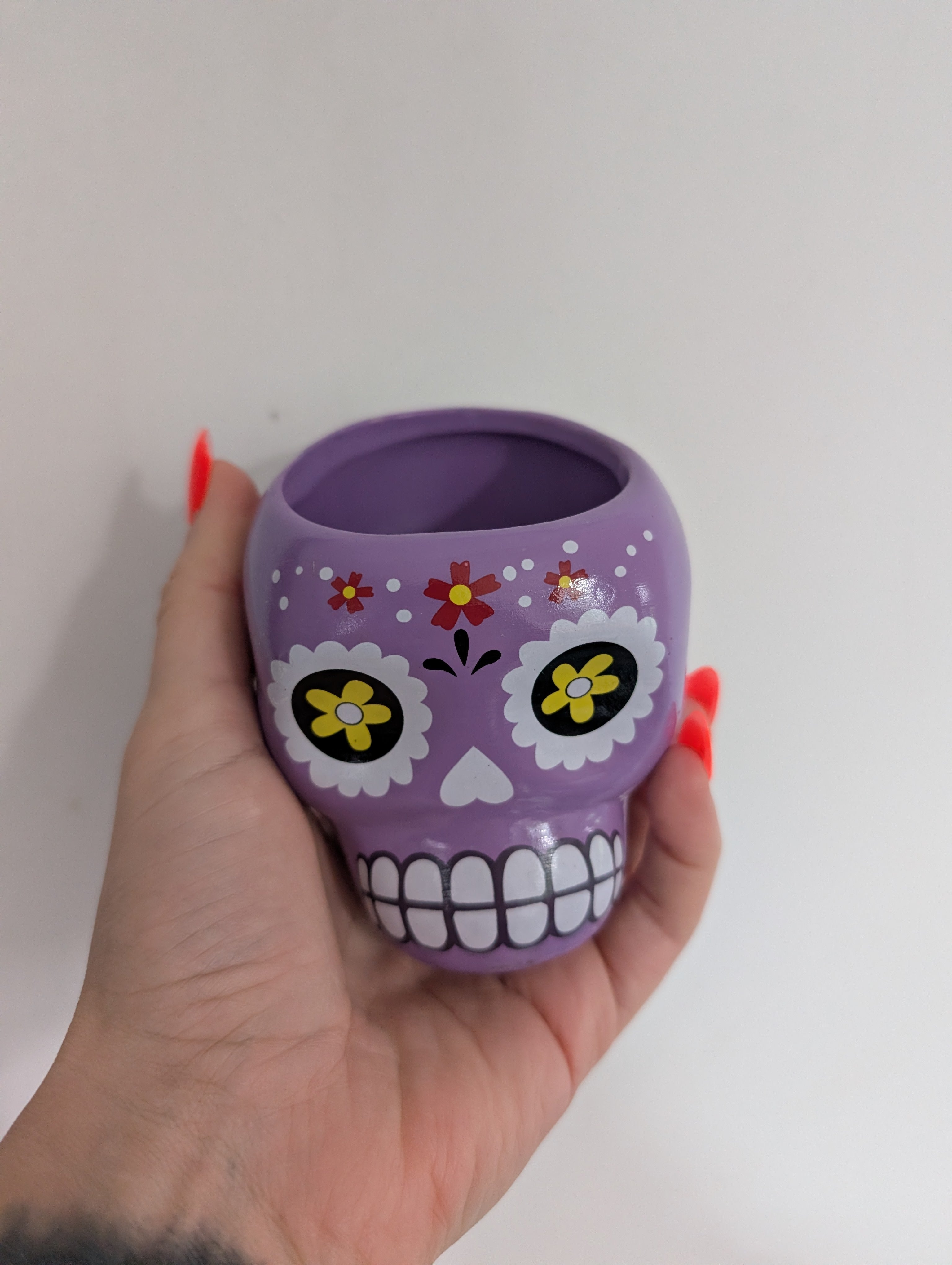 6cm Sugar Skull Planter