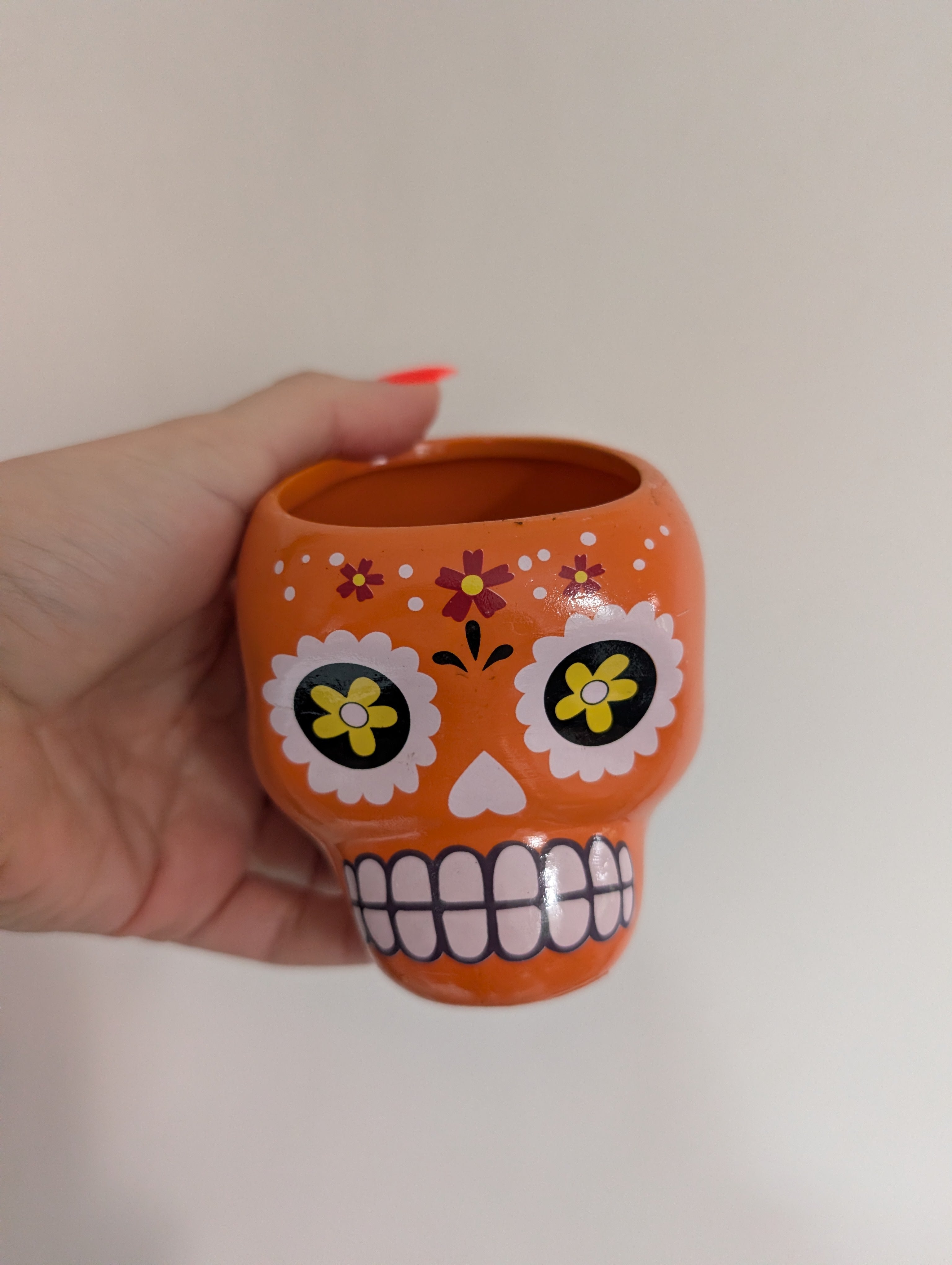 6cm Sugar Skull Planter